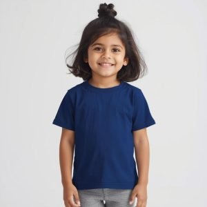 T-shirt Half Sleeve For Girls Baby 100% Cotton