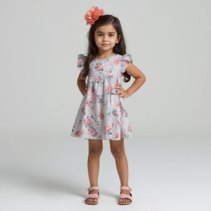 Girls Short Frock Summer Friendly Premium Dresses
