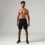 Football Black Short Pant