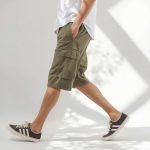 2 Quarter Comfortable Cotton Cargo Shorts Half Pants - Men