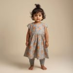 Baby Girls Unique Design & Comfortable Homemade Dress